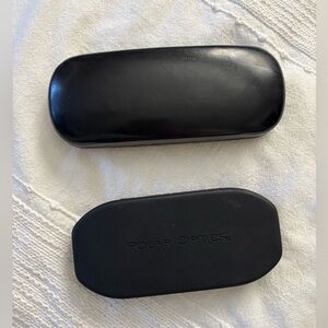 Hard sides glasses cases set of 2. Like new